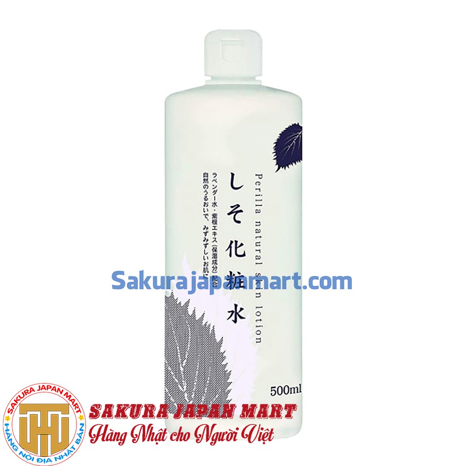 Nước hoa hồng lá tía tô Dokudami Perilla Natural 500ml